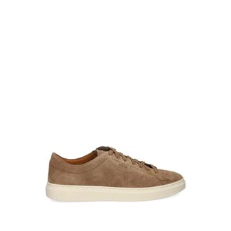 HUGO BOSS Schoenen, Heren, Beige, 40 EU, Leer, Kieran Sneaker