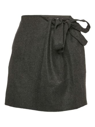 Chlo&eacute; Minigonna in lana 2024 - Black