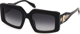 Just Cavalli SJC020V 0700 Womens Sunglasses Black Size 54