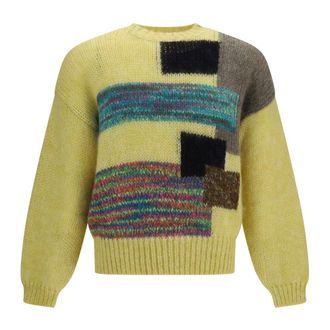 Magliano Pasta Mohair-Blend Trui - Heren - Truien - Veelkleurig - Maat: XL Mohair