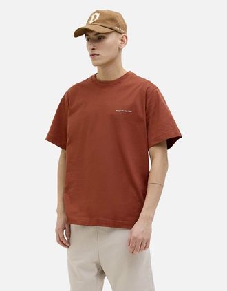 Jack & Jones Mens Jack & Jones Mens Paros Easter Sketch Short Sleeve T-Shirt - Brown - Size: 40