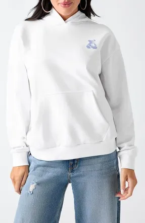 Guess Bear Hoodie in White Multi at Nordstrom, Size X-Small