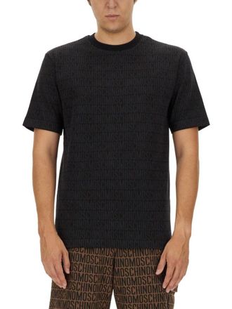 Moschino All-Over Logo Print Moschino T-Shirt