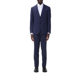 Ermenegildo Zegna Abito Monopetto in Lana - - Suits - Uomo - Blu - 4XL