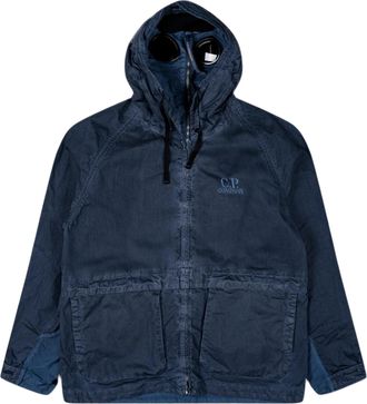 C.P. Company Explorer Jacket In Semi-Transparent Waxed Fabric