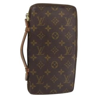 Louis Vuitton Pochette in tela Pre-owned - - Pre-owned - Donna - Marrone - ONE SIZE