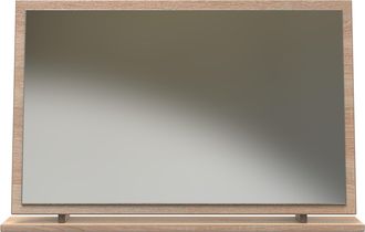 Welcome Furniture Calgary Ready Assembled Large Mirror in Bardolino Oak - Welcome Furniture | TJ Hughes