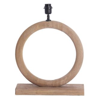 Light & Living Lampada da tavolo - Nubia - naturale - legno - - Light&living