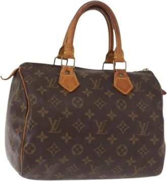 Louis Vuitton Pre-owned Handbags, female, Brown, Size: ONE SIZE Pre-owned Vintage Canvas Handbag