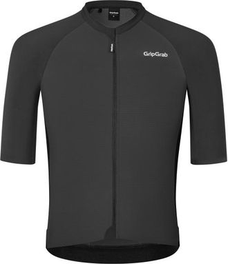 GripGrab Grinta Short Sleeve Jersey Velotrikot f&uuml;r Herren | schwarz/grau