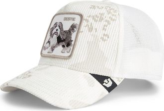 Goorin Brothers Bestie Camo Embroidered Patch Trucker Hat in Dust at Nordstrom