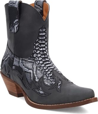 Dingo Cobra Kiss Western Boot in Black at Nordstrom, Size 8.5