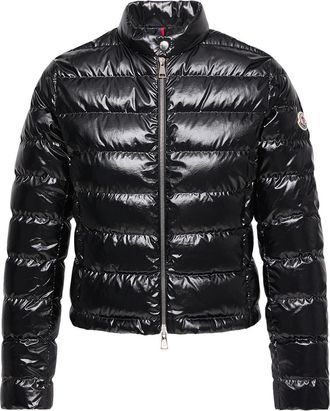 Moncler Moncler Papillon Short Down Jacket, Women, Black, Size: 0