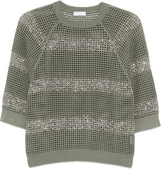 Brunello Cucinelli Sequin-embellished Jumper