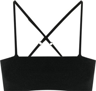 Cashmere in Love Babett cashmere bralette - women - RWS Wool/Cashmere - M - Black