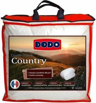 Dodo Dodo Country Edred&oacute;n Blanco 240 X 260 Cm C&aacute;lido Para Invierno