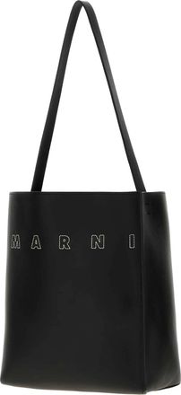 Marni Hobo Tote Bag - Black