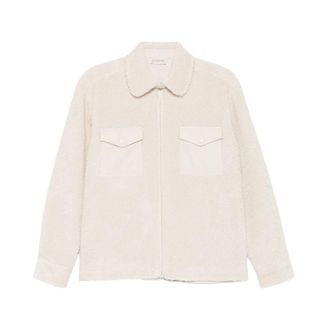 Moncler Klassieke Fleece Jas - Dames - Fleece jassen - Beige - S - Fitness