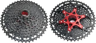 OEM Pi&ntilde;&oacute;n Libre Para Bicicleta De Monta&ntilde;a, 11 Velocidades, Dise&ntilde;o Ligero, 1 Unidad, 11s 46t, Negro