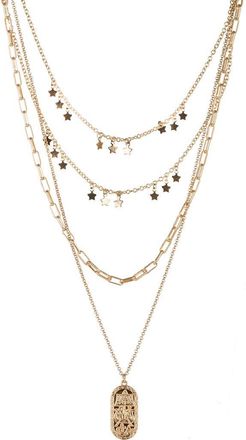 Saachi Starletta Layered Necklace in Gold at Nordstrom Rack