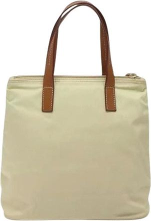Prada Pre-owned Tote Bags, female, White, Size: ONE SIZE Pre-owned Vintage tote