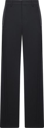 Ami Tailored Trousers In Wool Tricotine