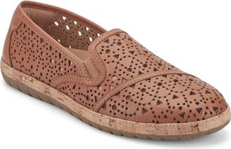 Earth Tomlyn Perforated Loafer in Brown at Nordstrom, Size 7.5
