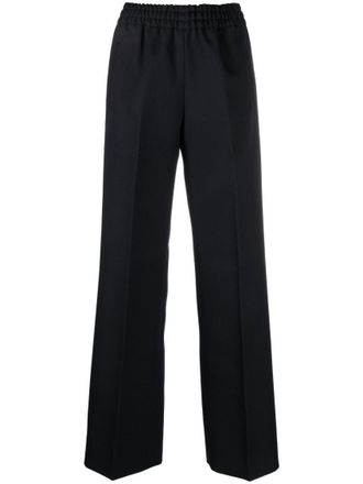 Golden Goose Navy Blue High Waist Trousers