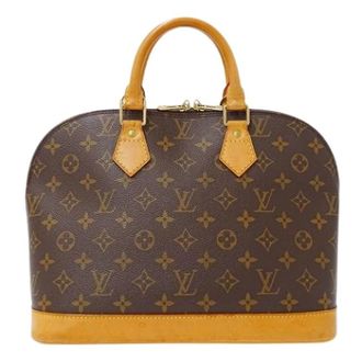 Louis Vuitton Pre-owned Vintage Monogram Canvas Handbag - Dames - Pre-owned - Bruin - Maat: ONE Size
