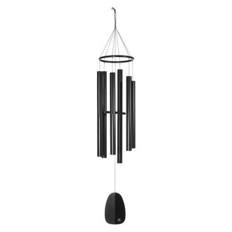 Woodstock Chimes Large Outdoor Black Wind Chime - Chimes of Apollo