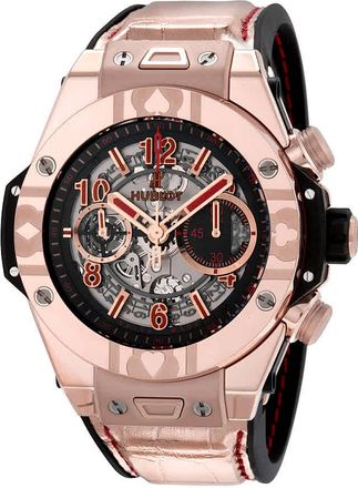 Hublot Big Bang Unico World Poker Tour King Gold Automatic Mens Watch 411.OX.1180.LR.WPT15