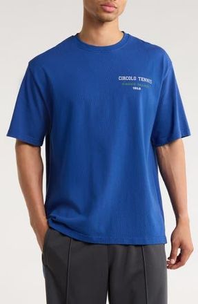 Diadora Legacy II Graphic T-shirt in Blue Limonges at Nordstrom Rack, Size Large
