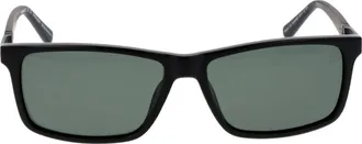 Timberland TI-1066464 Polarized Plastic Sunglasses - Black