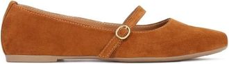 Kazar Blaire Ballerinas - Dames - Ballerinas - Bruin - 38 EU - Leer - Schoenen
