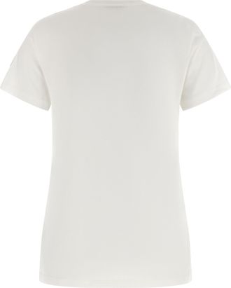 Moncler Womens White Cotton T-Shirt