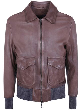 Giorgio Brato Jacket Classic Knit Gu27f.20010.V Bark