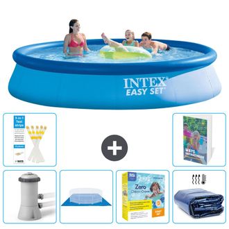 Intex Piscina Easy Set Redonda - 396x84 Cm - 7-piezas S245