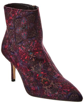 L'agence Lagence Aimee Velvet Bootie