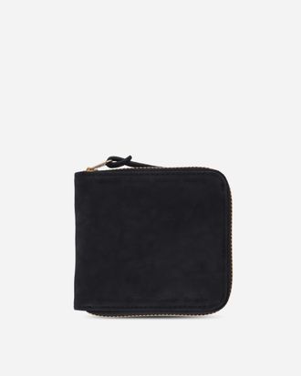 Visvim Leather Bi-Fold Wallet Black