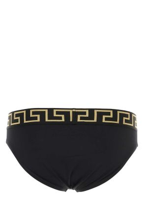 Versace Rise Swimming Brief - Black