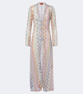 Missoni Zigzag beach cover-up