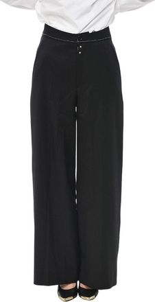 Maison Margiela Black Relaxed Fit Pants