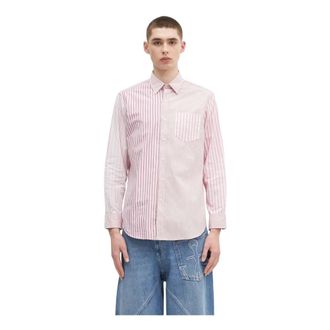 Aries Overhemden, Heren, Roze, L, Casual Shirts