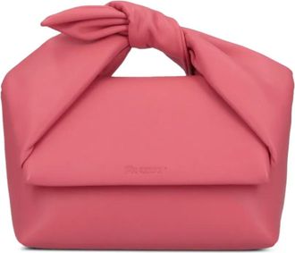 J.W.Anderson Borsa a spalla Twister con fiocco - Rosa