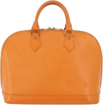 Louis Vuitton Pre-owned Handbags, female, Orange, Size: ONE SIZE Pre-owned Vintage Handbag