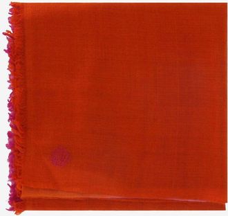 Pink Maharani Kaschmir-Schal Dip Dye