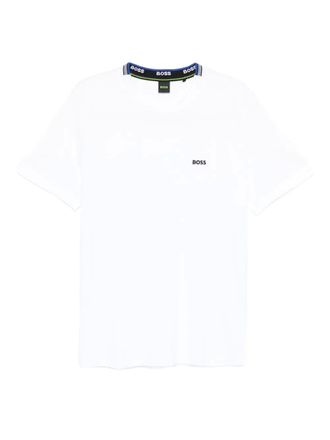 BOSS BOSS GREEN T-shirts and Polos Beige - White