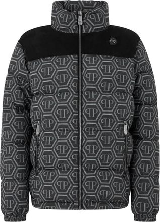 Philipp Plein Giacca Monogram - - Jackets - Uomo - Nero - S