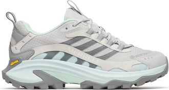 Merrell Wanderschuh MERRELL MOAB SPEED 2 GTX, Damen, Gr. 37,5, belize, Synthetik, Schuhe Wanderschuh, wasserdicht, mit Vibram Sohle