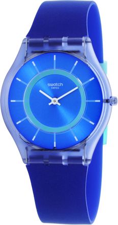 Swatch Jammy Grape Dream Quartz Blue Dial Watch SS08I100